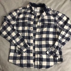 Goodfellow Standard Fit Plaid Flannel Medium